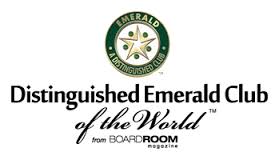 Distinguished Emerald Club of the World by BoardRoom Magazine, 2015