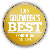 Golf Week Magazine - Ranked in the top 100 Best Residential Courses, 2014 - 2015