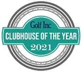 Clubhouse of the Year, 2021 Second Place Golf Inc. Magazine, Fall 2021
